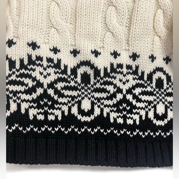 NWT Gap Kids winter motif knit cardigan, size s/m 3-12 months - Picture 3 of 9